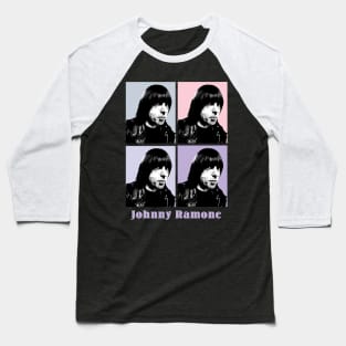 Johnny Ramone Pop Art Baseball T-Shirt